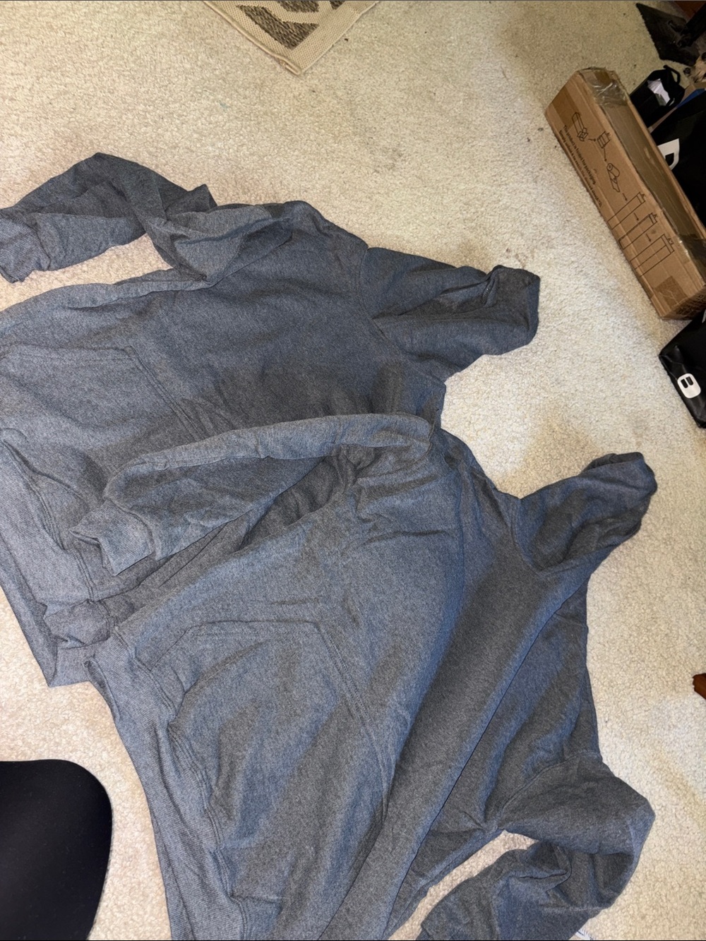 Women's Gray Hooded Sweatshirt - Comfortable Everyday Hoodie